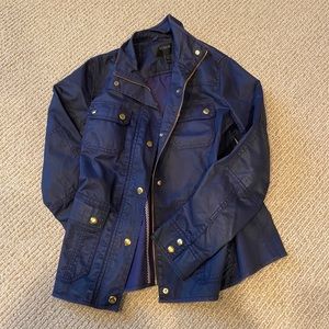 The downtown field jacket in navy!